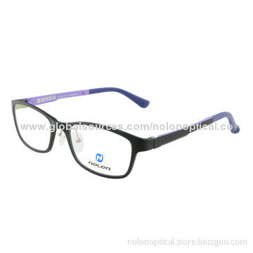 Flexible optical frame, logo can be printed